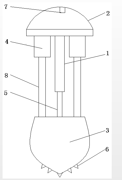 煤礦用電動鐵鍬發明